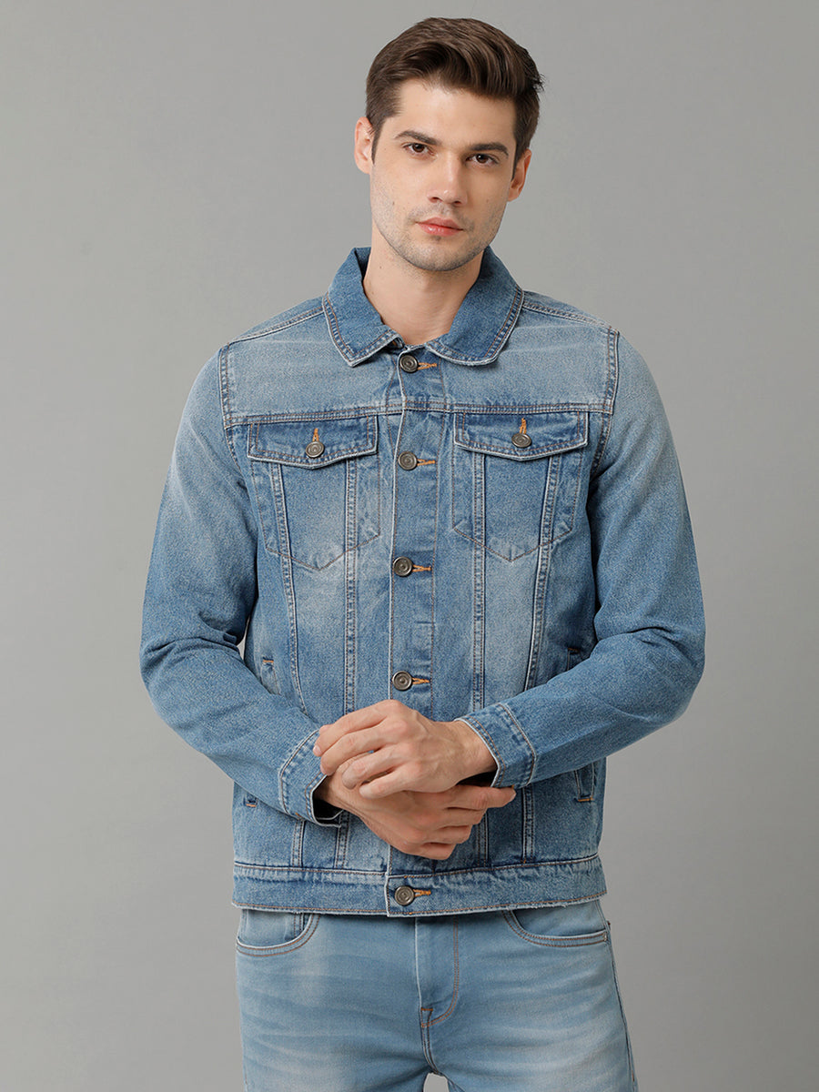 MENS DENIM JACKET REGULAR FIT