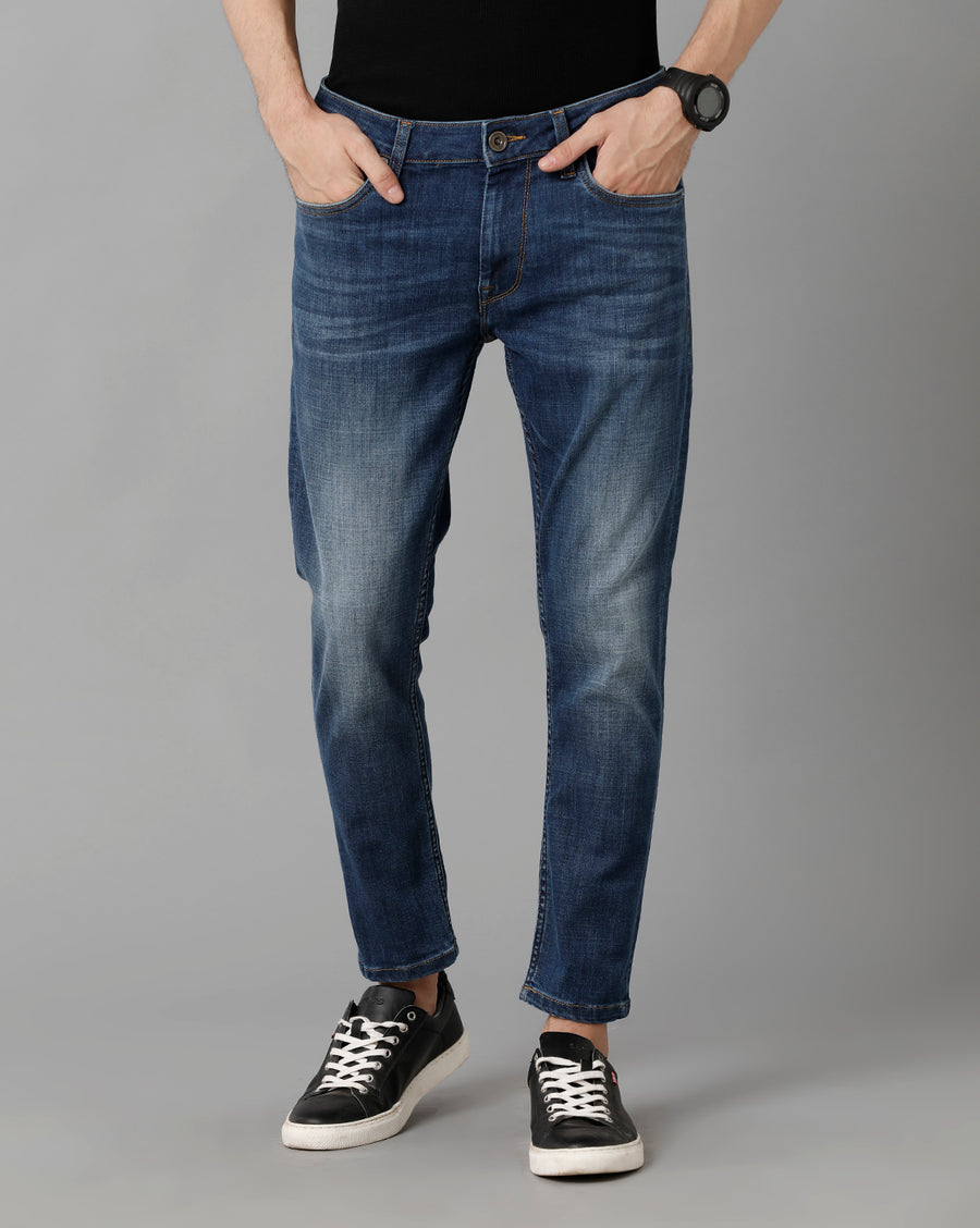 Voi Jeans Men Skinny Fit Light Fade Stretchable Jeans