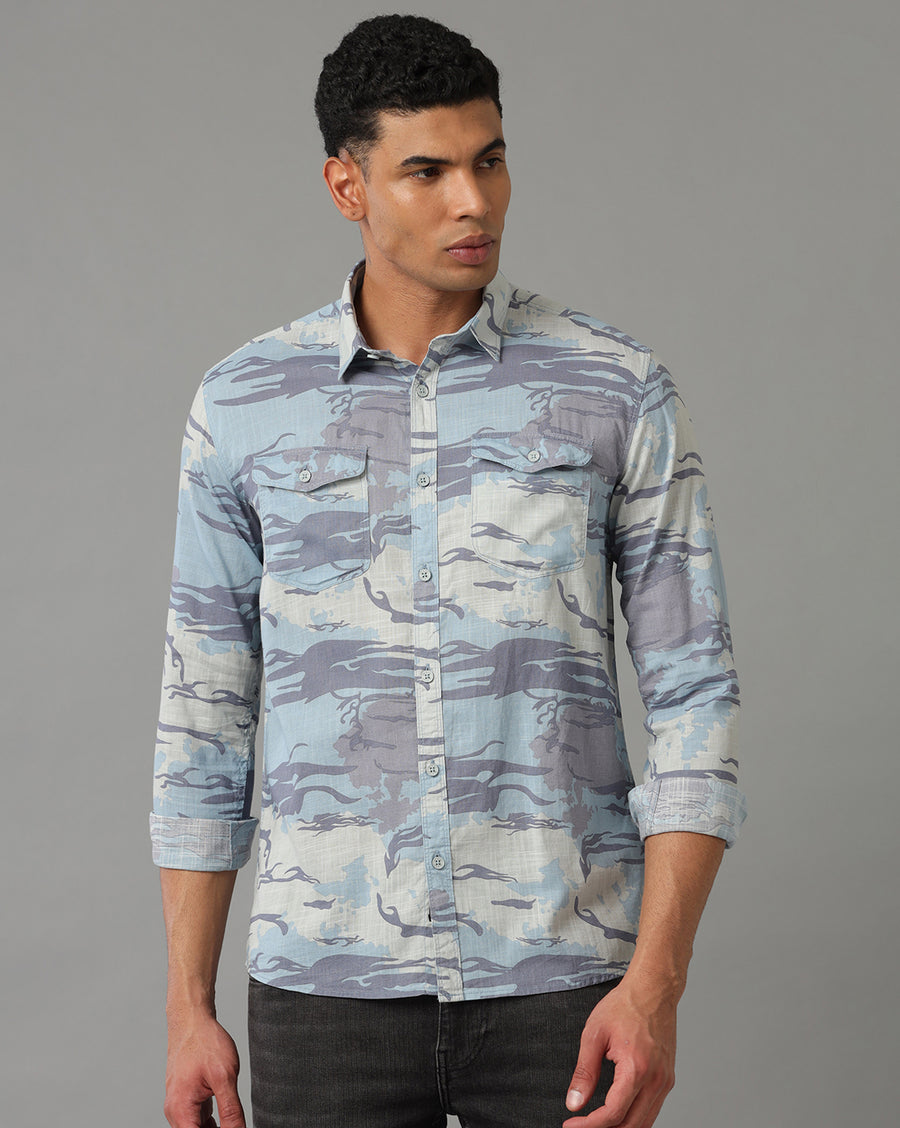 BLUE PEARL SLIM FIT SHIRT