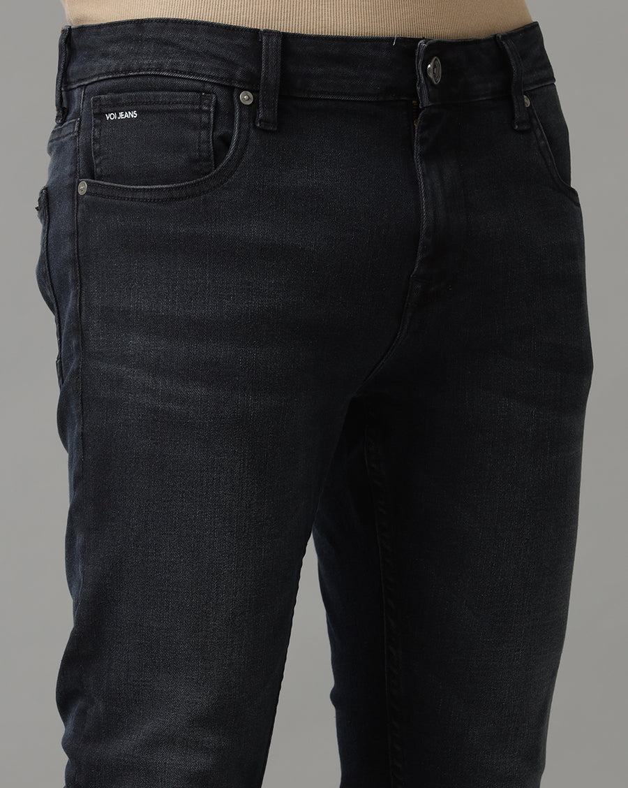 INDIGO TRACK SKINNY FIT JEANS