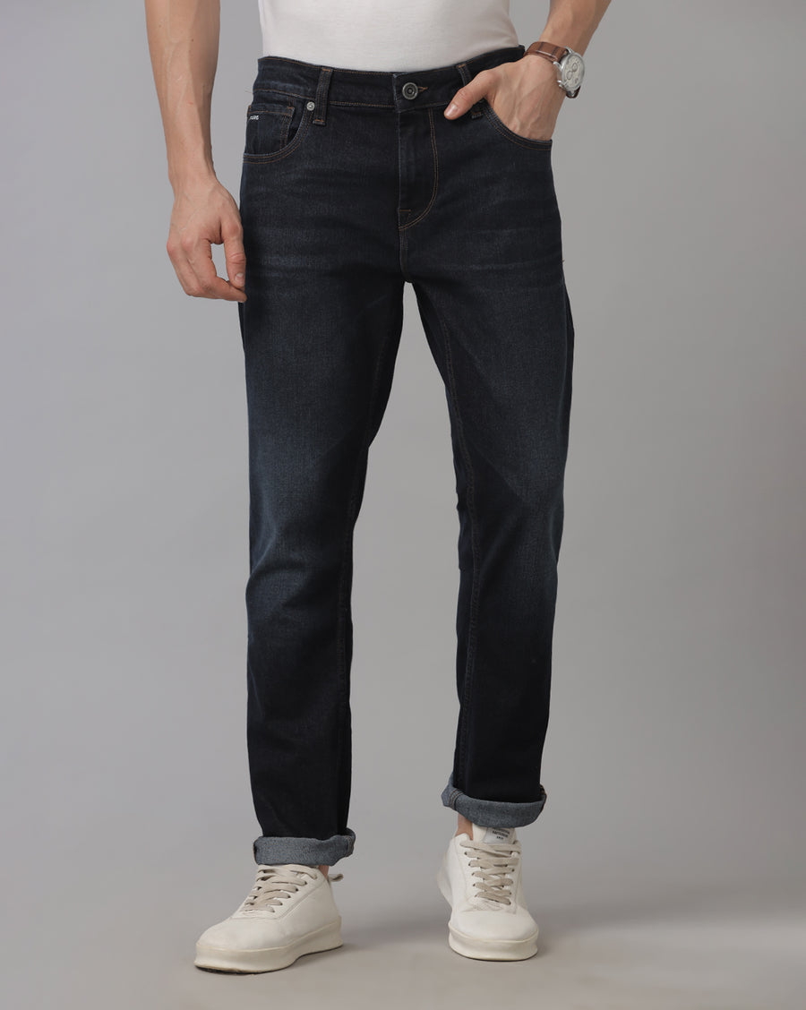 Men's Boris Slim Fit Black Jeans