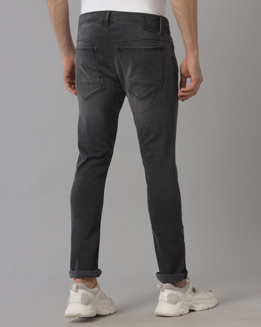 Men's Dark Grey Arturo Skinny Fit Jeans