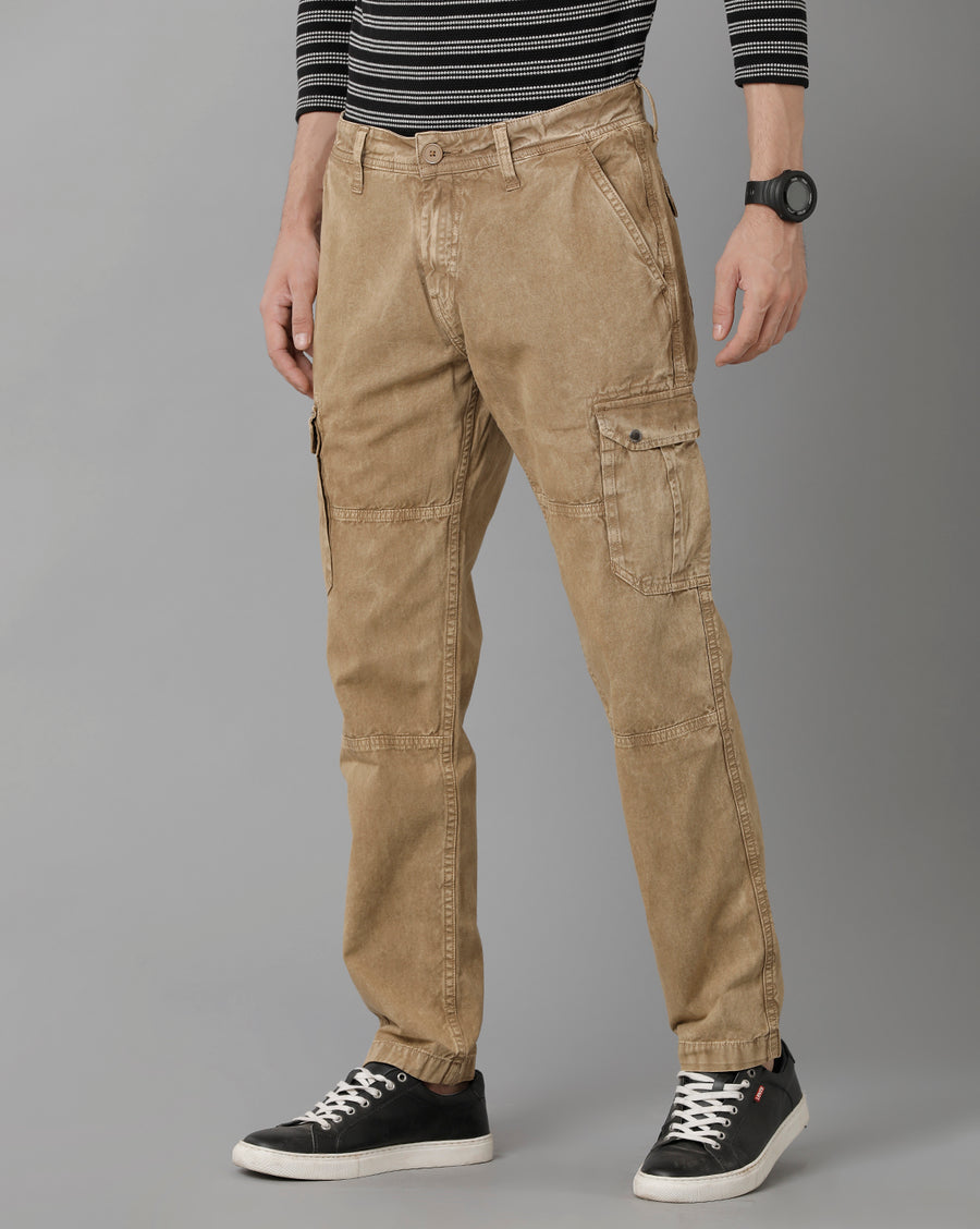 Voi Jeans Mens Regular Fit Non Denim Pants