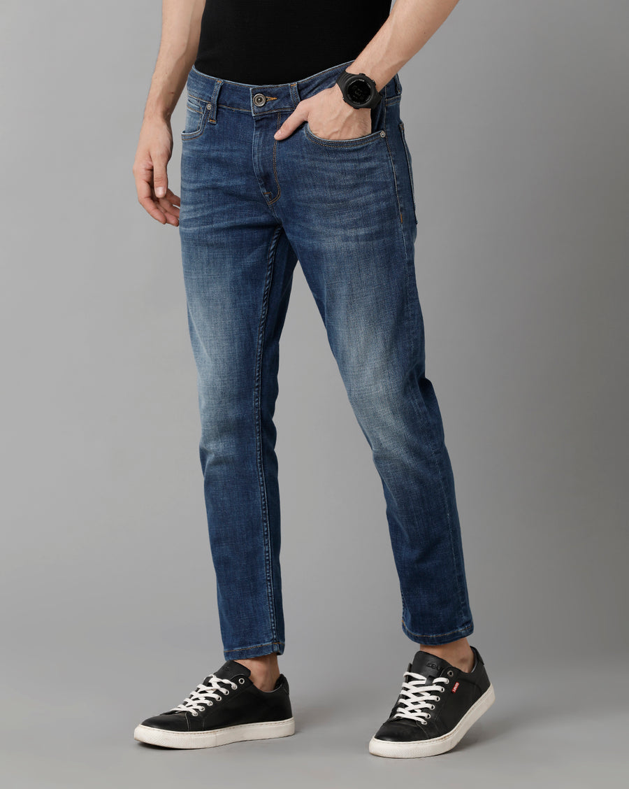 Voi Jeans Men Skinny Fit Light Fade Stretchable Jeans