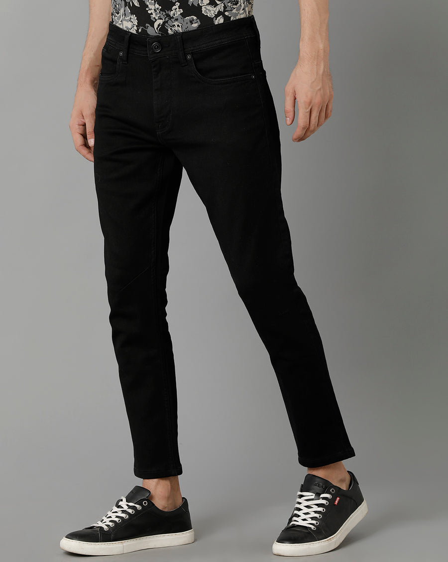 Voi Jeans Men Skinny Fit Mid-Rise Clean Look Stretchable Jeans