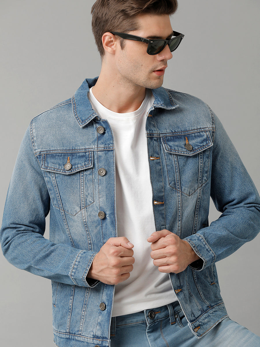 MENS DENIM JACKET REGULAR FIT