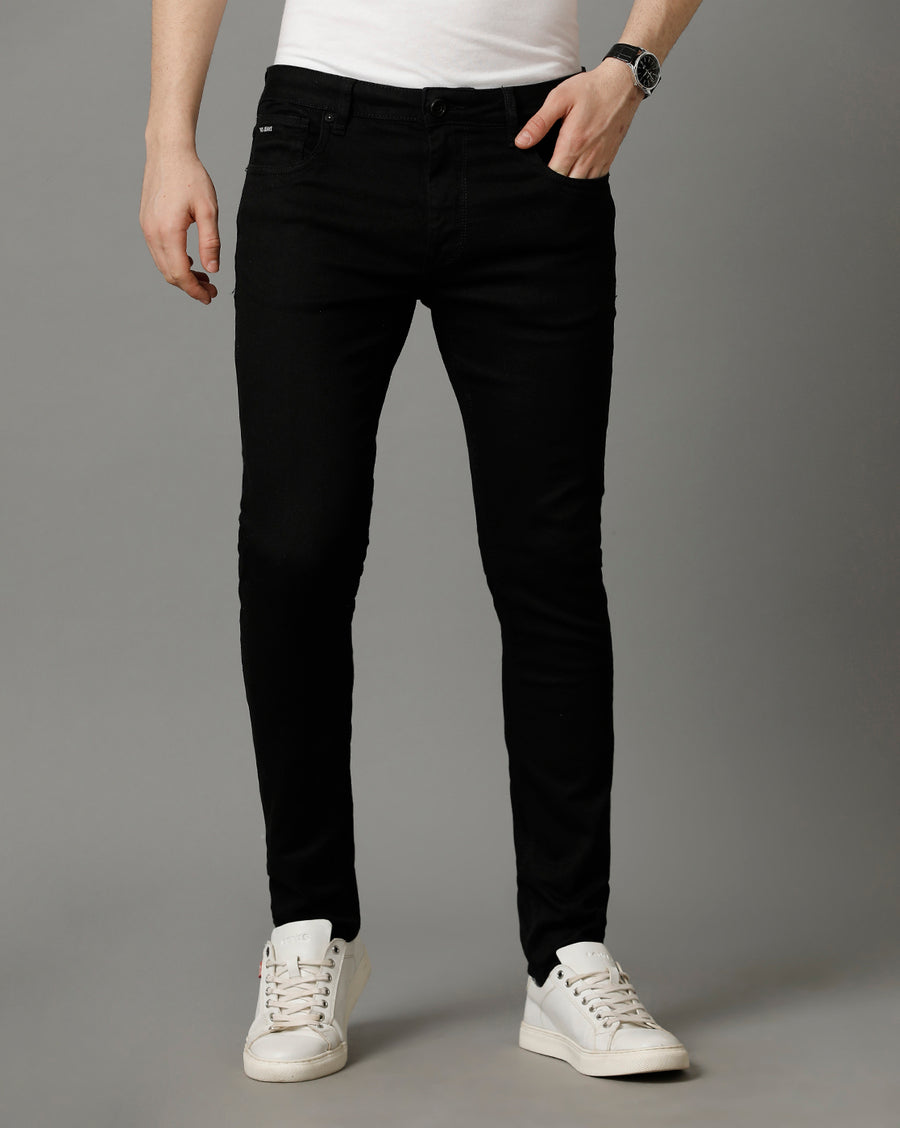 Voi Jeans Mens Black Arturo Jeans