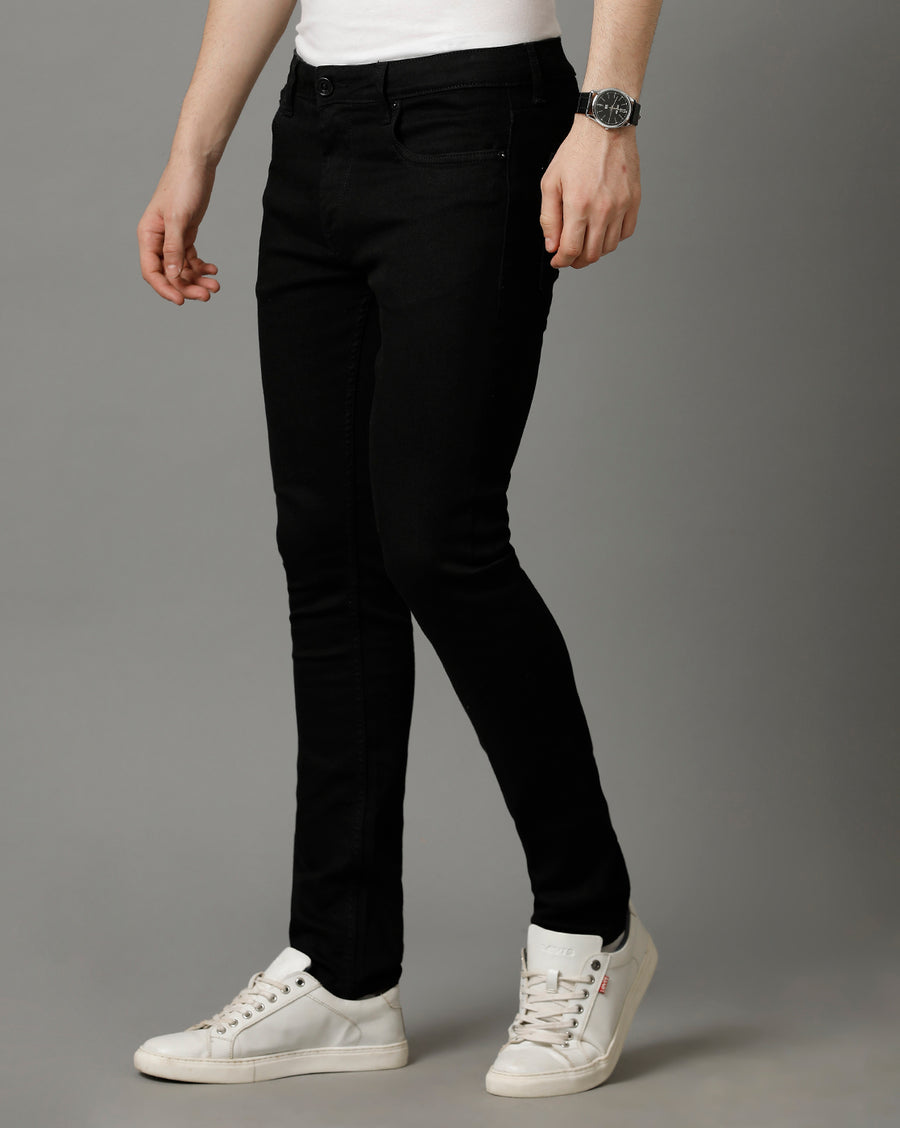 Voi Jeans Mens Black Arturo Jeans