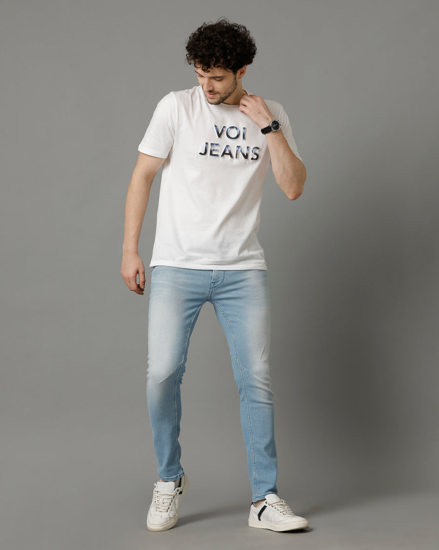 Voi Jeans Mens Light Blue Arturo Jeans