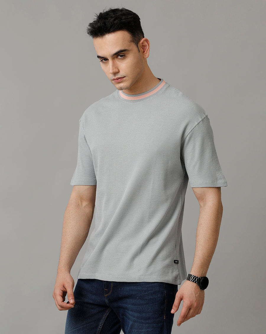 Voi Jeans Mens Quarry Boxy Fit Cotton T-Shirt