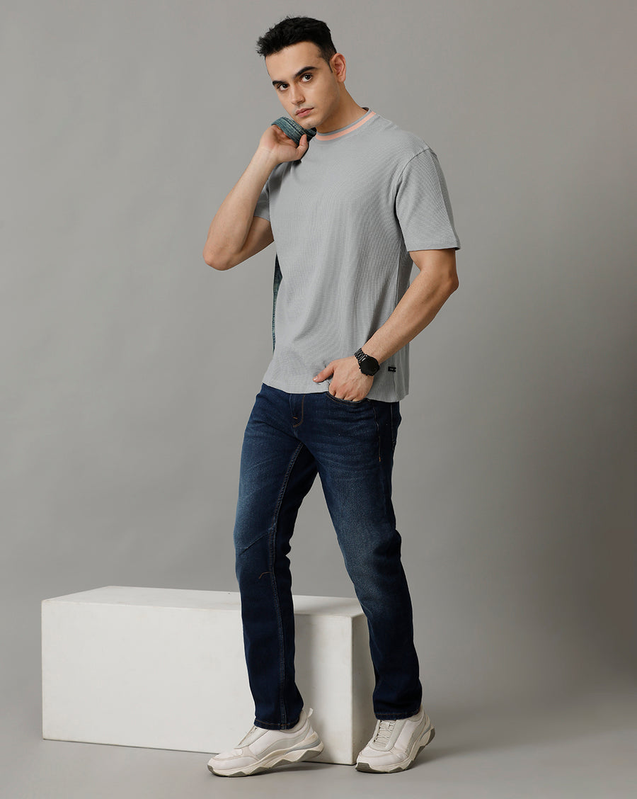 Voi Jeans Mens Quarry Boxy Fit Cotton T-Shirt