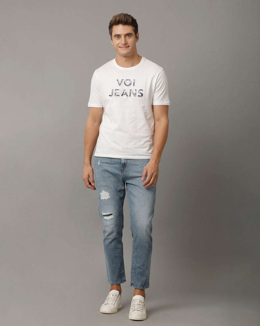 Voi Mens Lt.Indigo Collin Cotton Poly Jeans