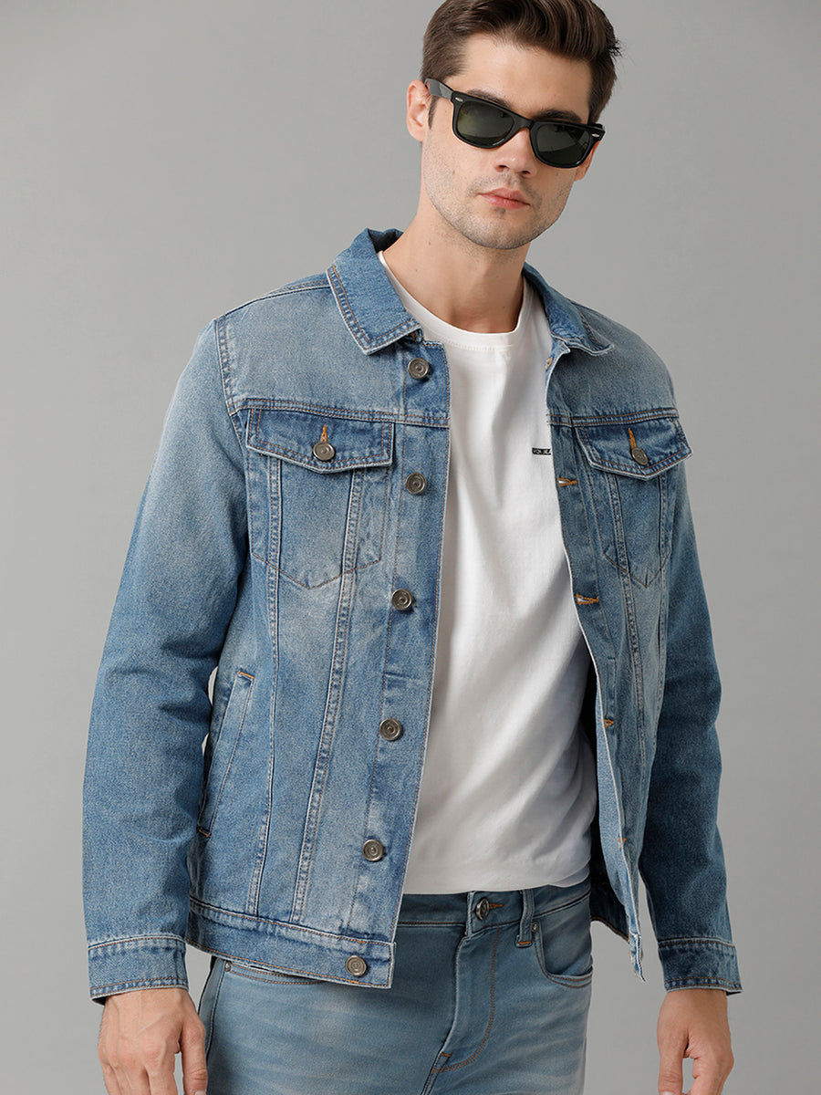 MENS DENIM JACKET REGULAR FIT