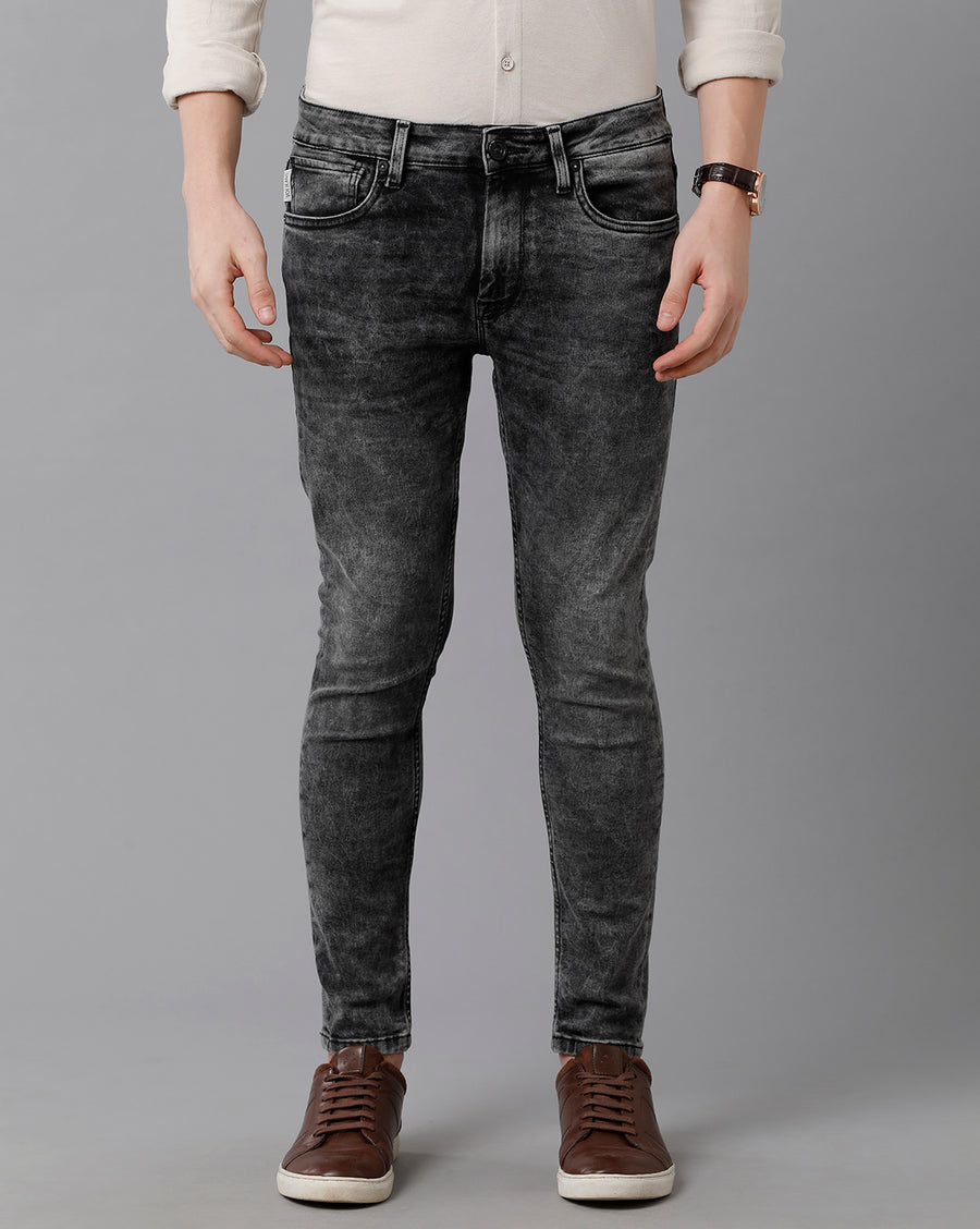 Men Skinny Fit Heavy Fade Jeans