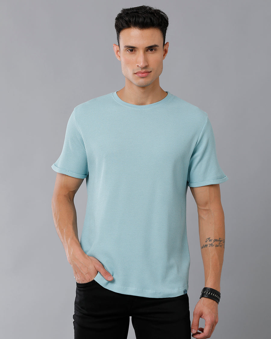 Men's Aquatic  Regular Fit T-shirt