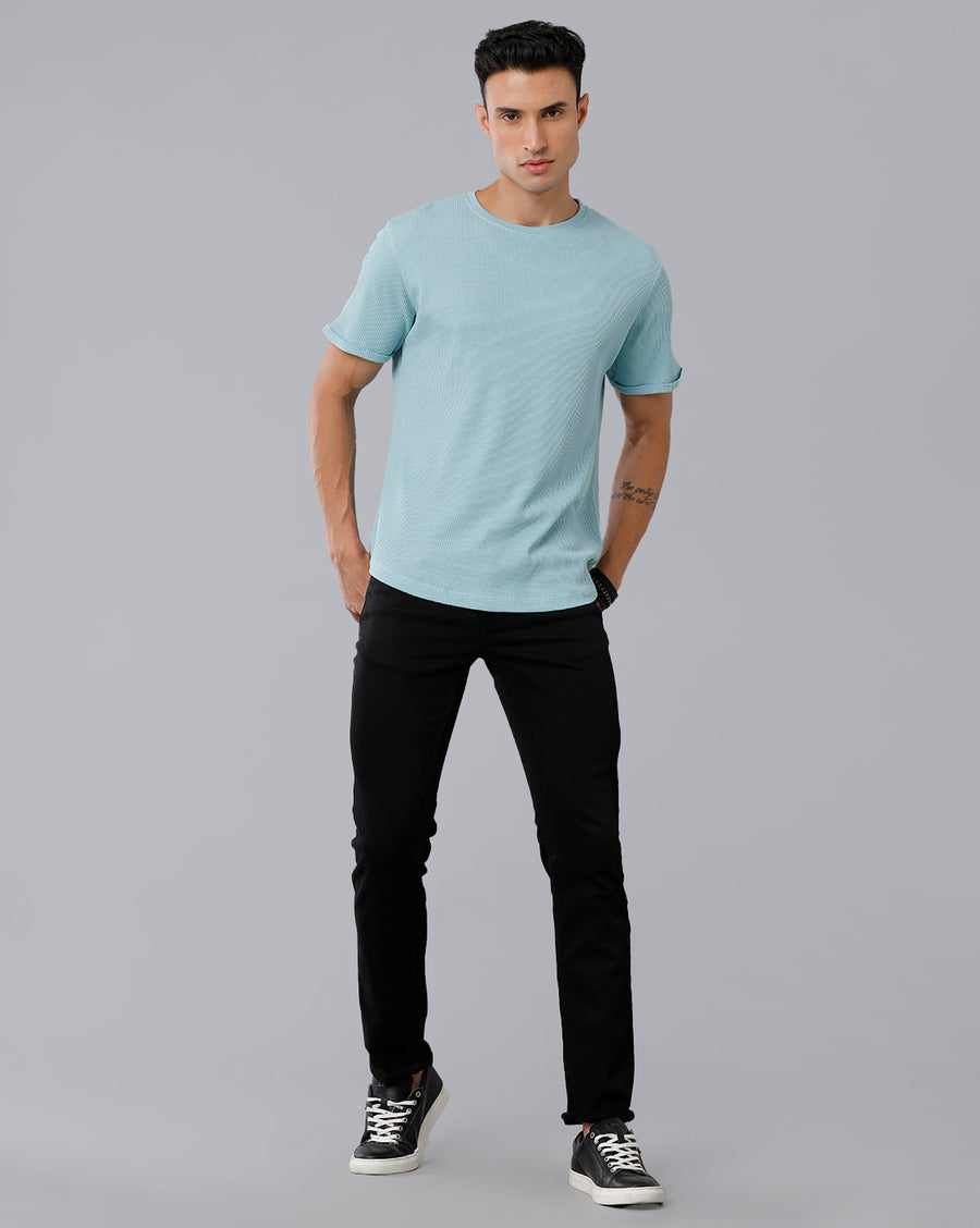 Men's Aquatic  Regular Fit T-shirt