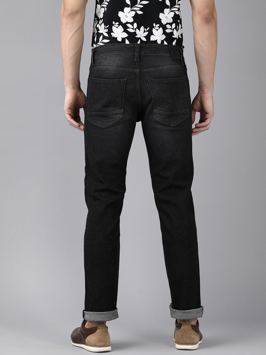 Men's Black Slim Fit Jeans