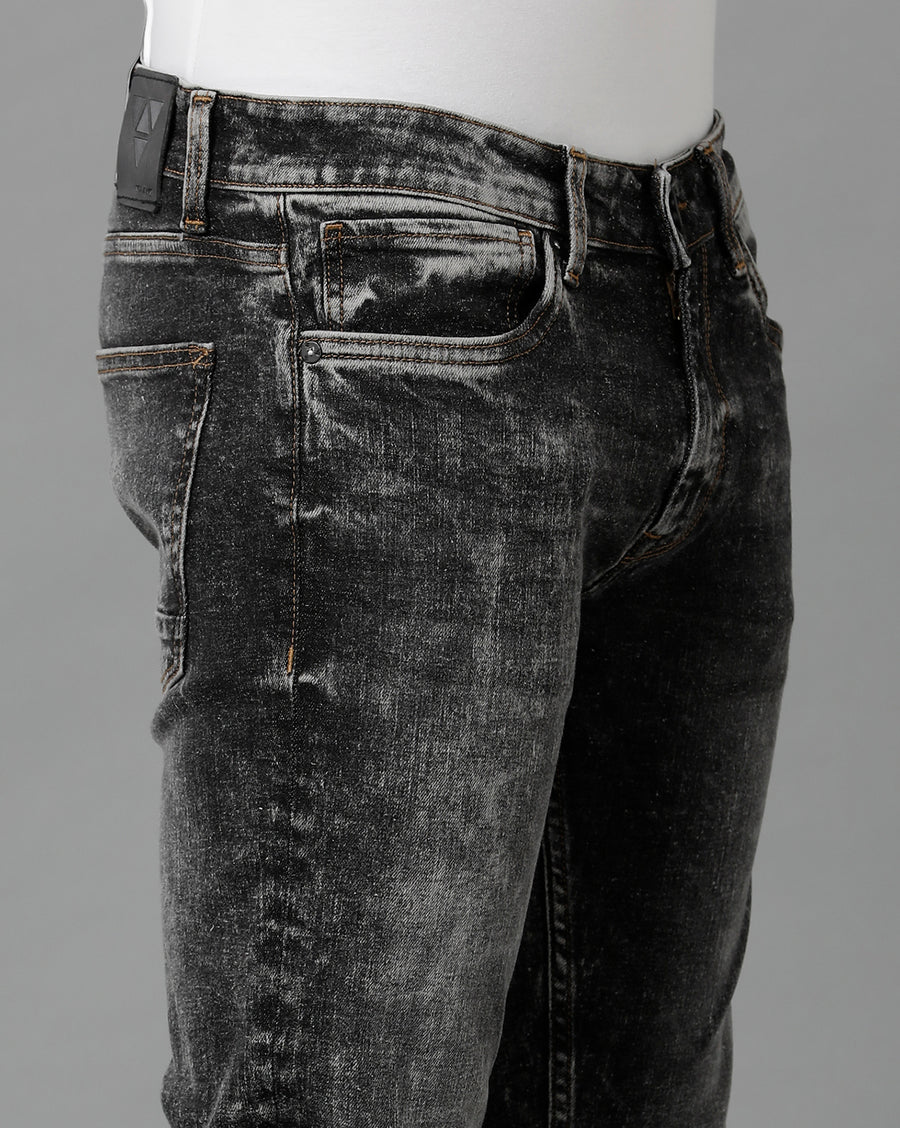 Voi Black Track - Skinny Denim- Voi Jeans Pant Online