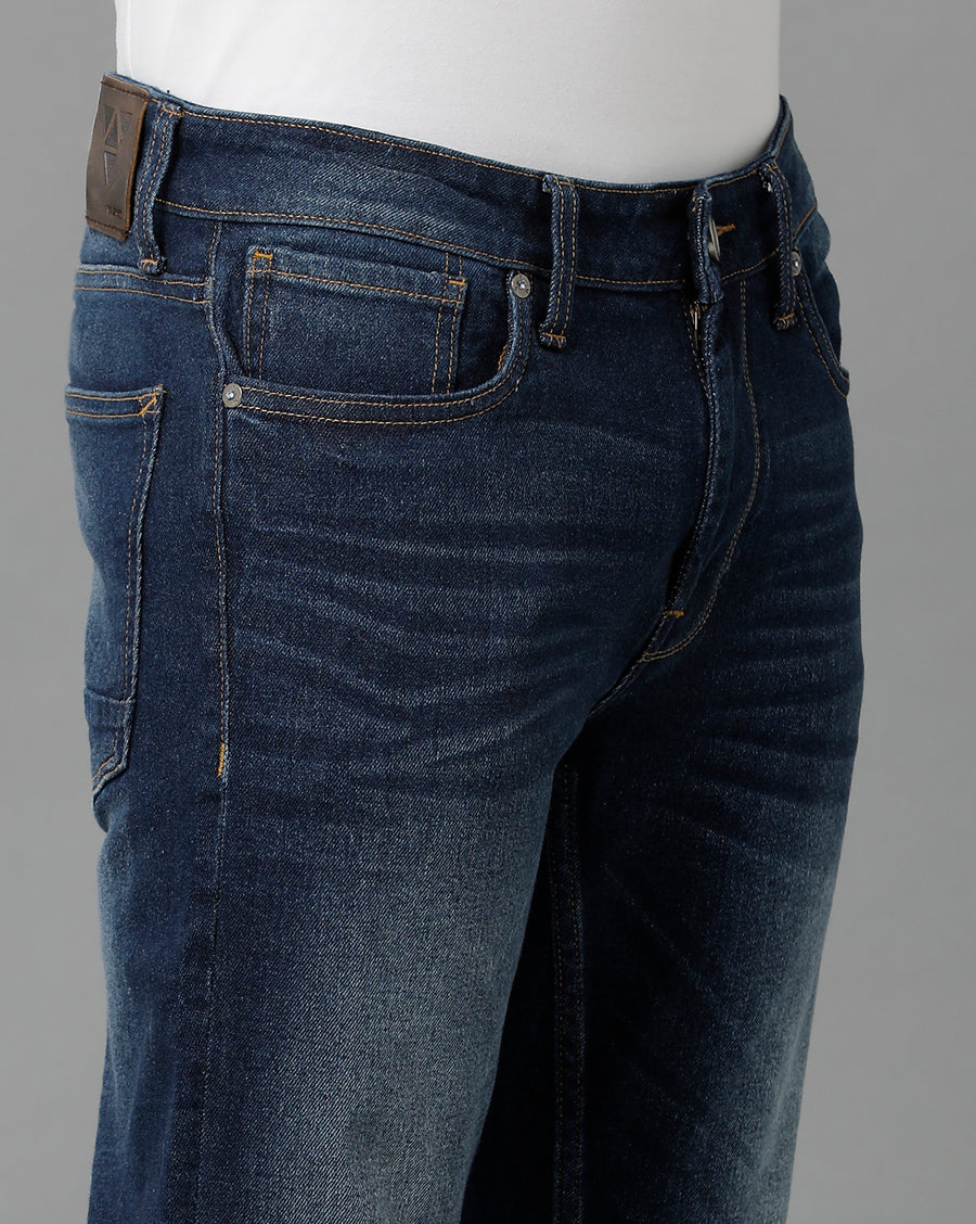Voi Jeans Men's Indigo Boot Cut Jeans -VOJN1785