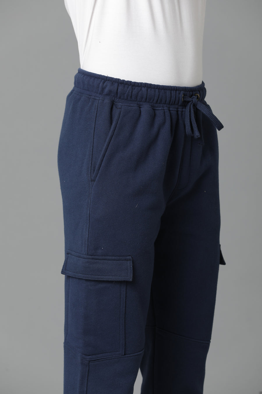 Voi Jeans Men's Navy Dress Blue Trackpant - VOTP0139